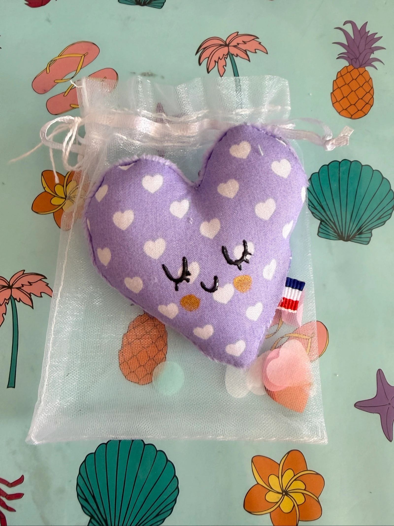 Petit cœur d’aide à la séparation artisanal